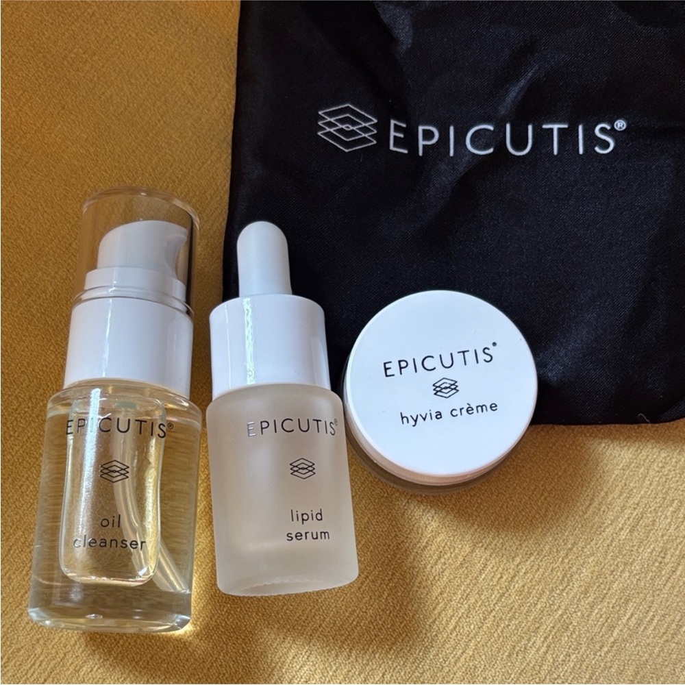 Epicutis Travel Set - Oil Cleanser, Lipid Serum, Hyvia Crème